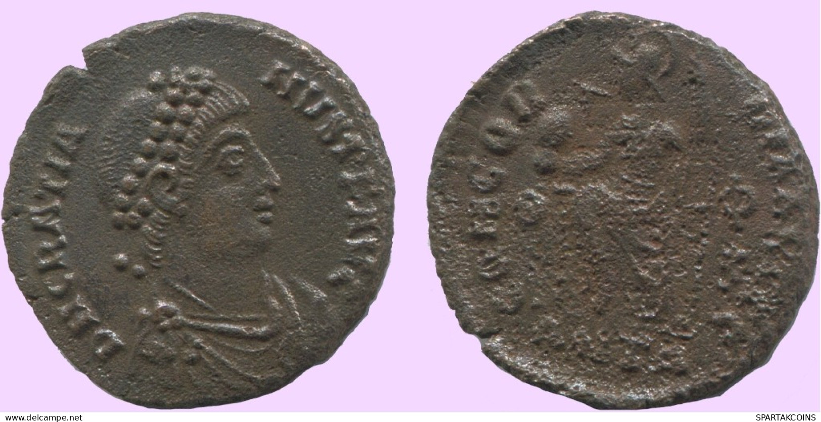 LATE ROMAN IMPERIO Moneda Antiguo Auténtico Roman Moneda 2.7g/19mm #ANT2334.14.E.A - The End Of Empire (363 AD To 476 AD)