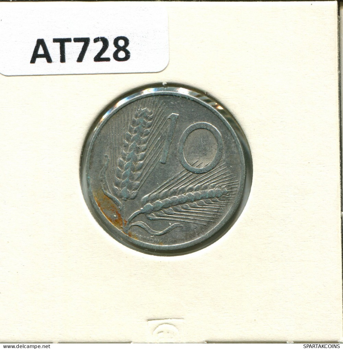 10 LIRE 1968 ITALIEN ITALY Münze #AT728.D.A - 10 Lire