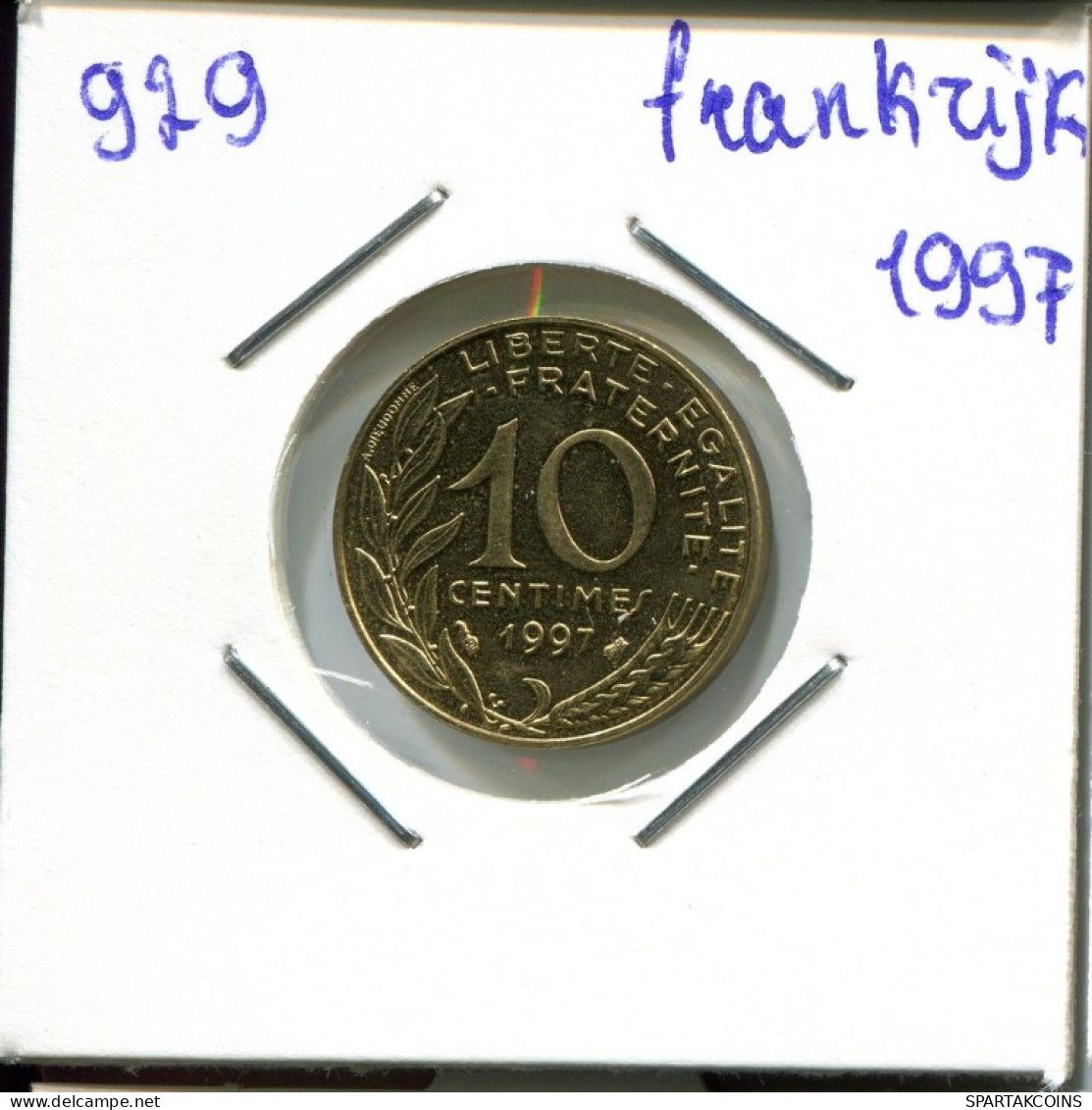 10 CENTIMES 1997 FRANKREICH FRANCE Französisch Münze #AN155.D.A - 10 Centimes