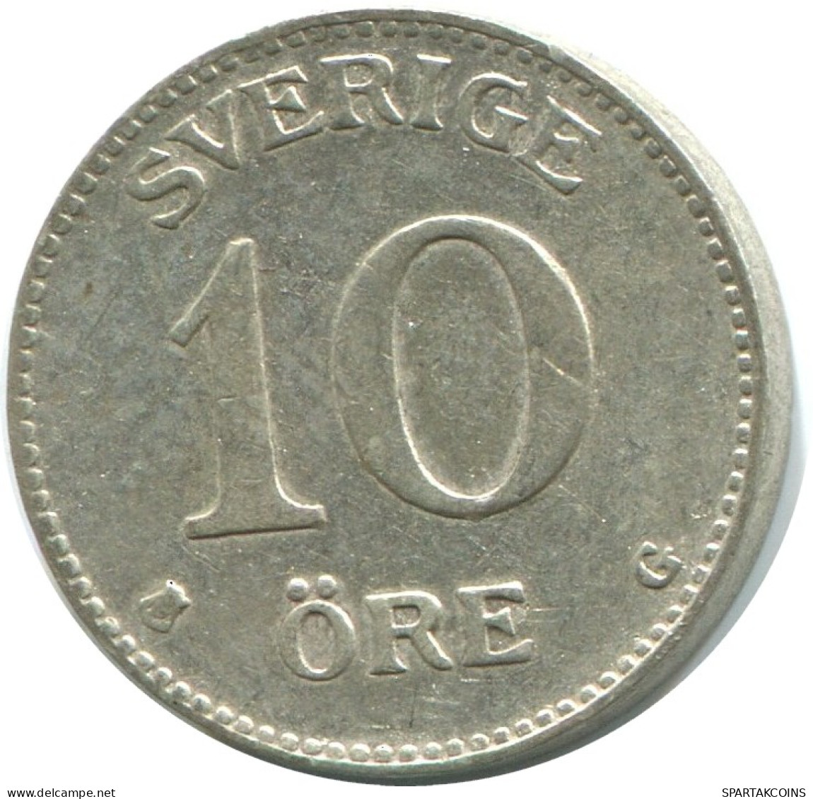 10 ORE 1936 SUECIA SWEDEN PLATA Moneda #AD022.2.E.A - Schweden