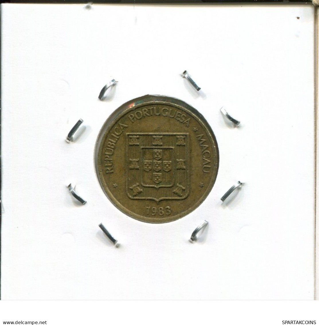 10 AVOS 1983 MACAU Moneda #AN683.E.A - Macao