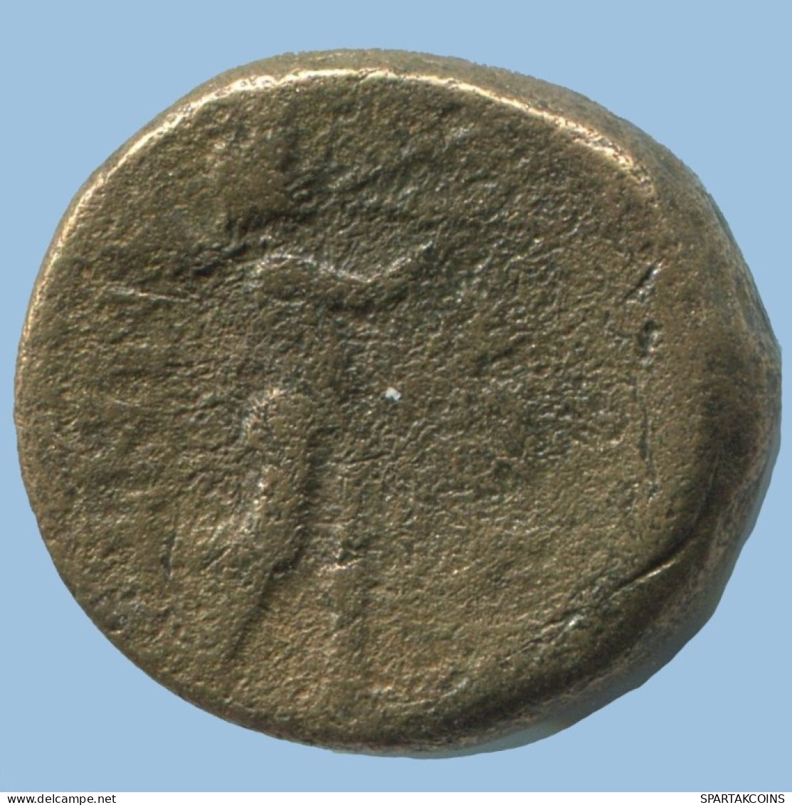 Authentique ORIGINAL GREC ANCIEN Pièce 4.5g/16mm #AG085.12.F.A - Griekenland