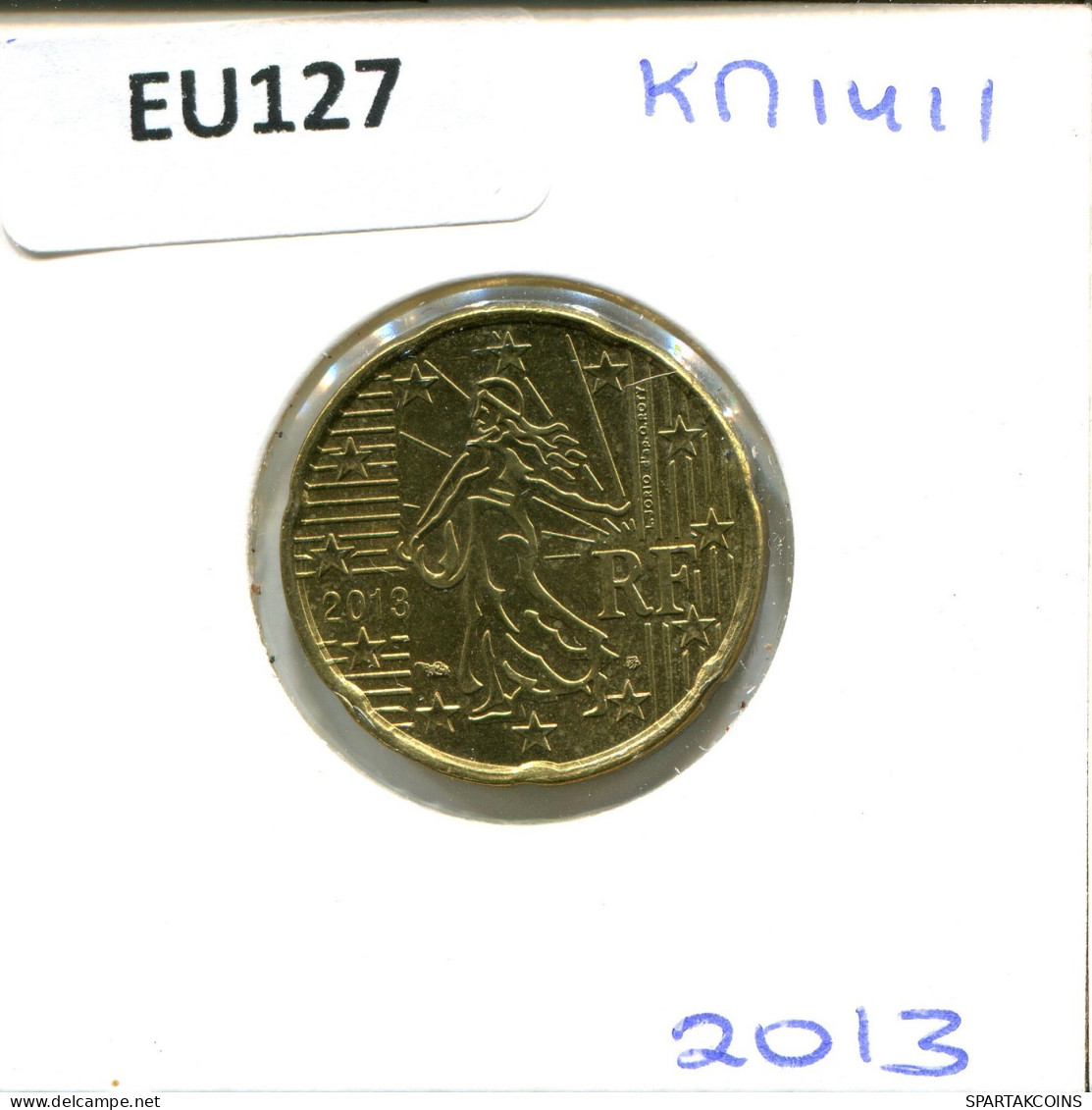 20 EURO CENTS 2013 FRANKREICH FRANCE Französisch Münze #EU127.D.A - Francia