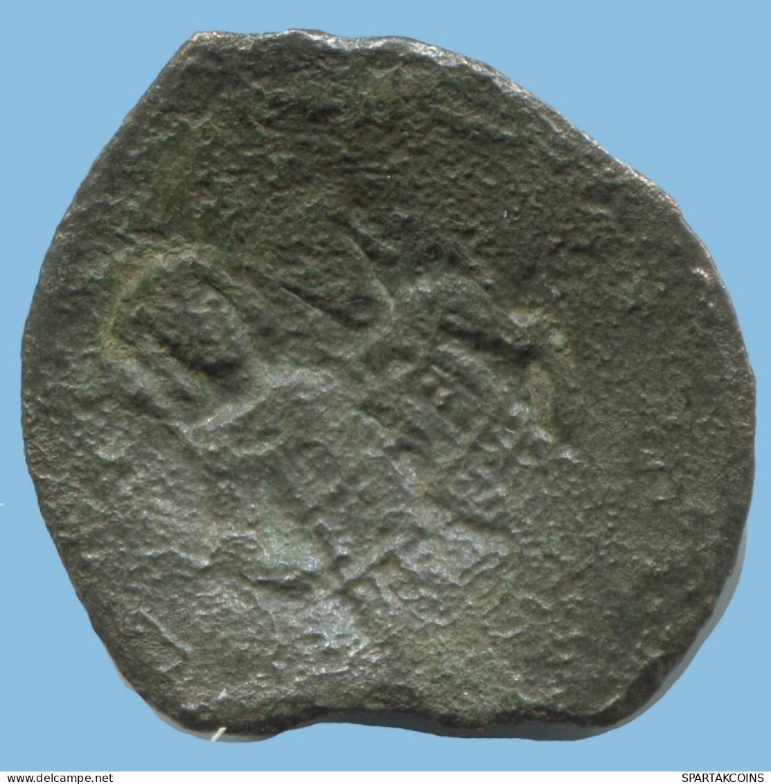 TRACHY BYZANTINISCHE Münze  EMPIRE Antike Authentisch Münze 2.8g/24mm #AG585.4.D.A - Bizantine