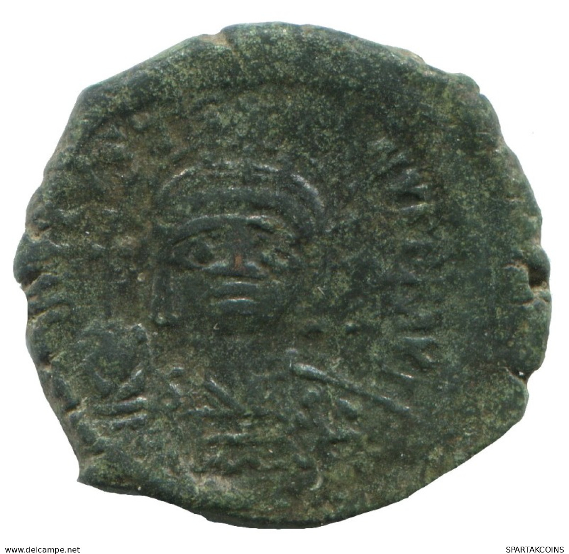 FLAVIUS PETRUS SABBATIUS 1/2 FOLLIS Ancient BYZANTINE Coin 5.6g/23m #AA539.19.U.A - Byzantine