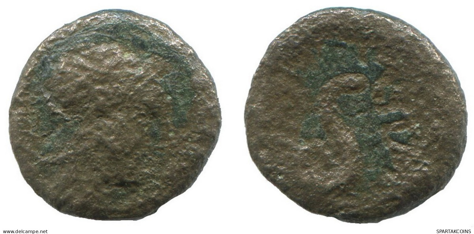 Authentic Original Ancient GREEK Coin 1.4g/13mm #NNN1194.9.U.A - Grecques