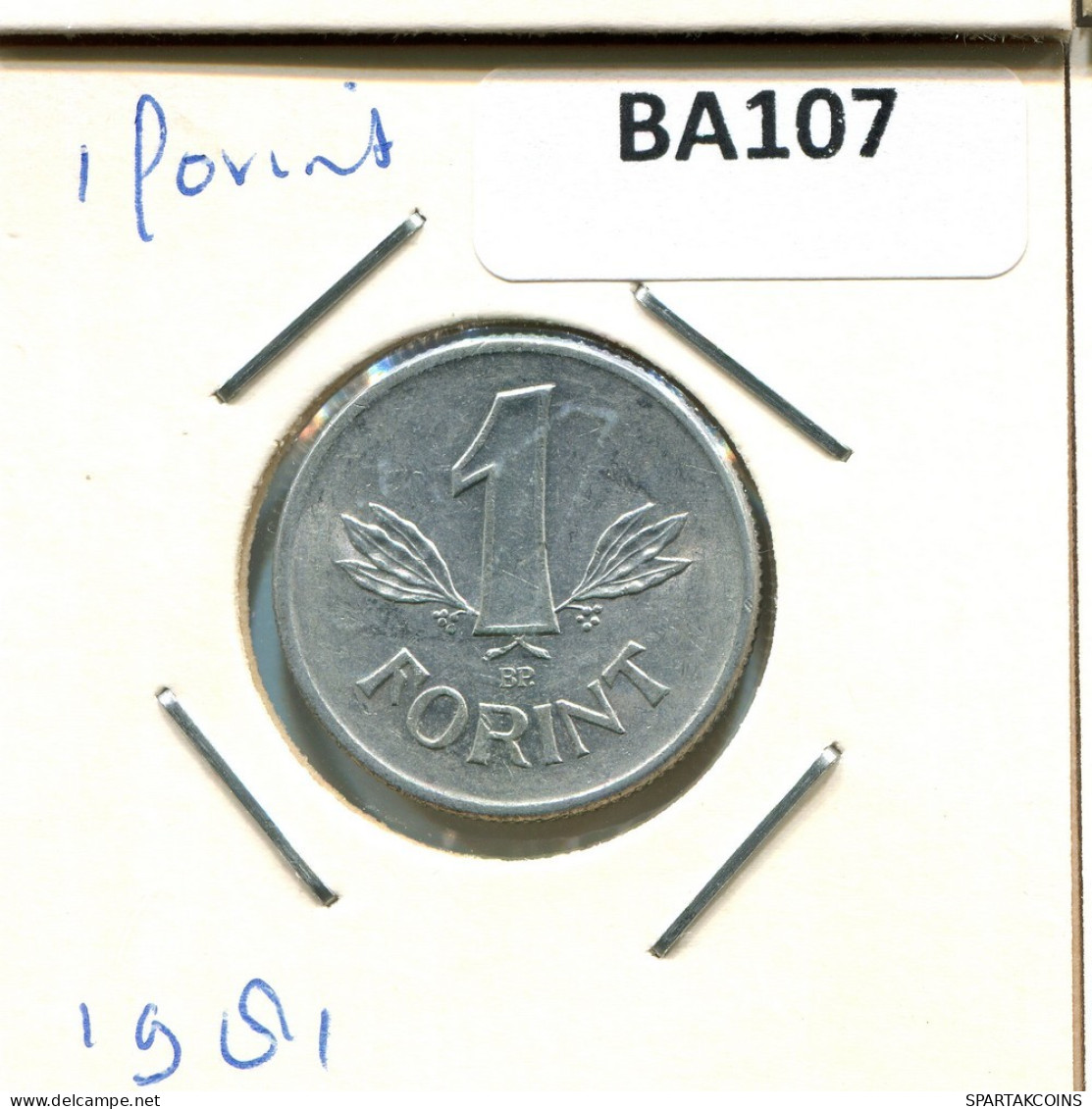 1 FORINT 1981 HUNGARY Coin #BA107.U.A - Ungarn