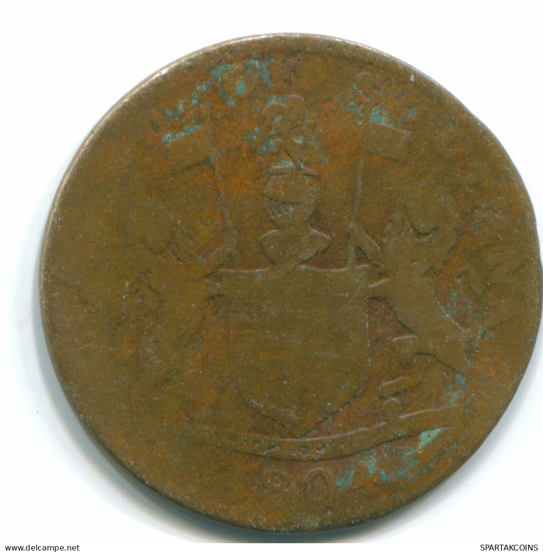 1 KEPING 1804 SUMATRA BRITISH EAST INDE INDIA Copper Colonial Pièce #S11791.F.A - Indien