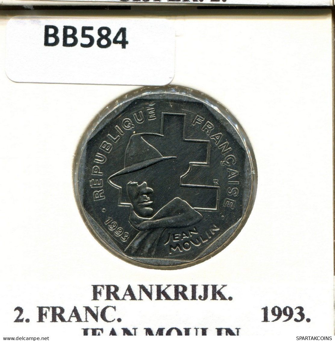 2 FRANCS 1993 FRANCE Pièce #BB584.F.A - 2 Francs