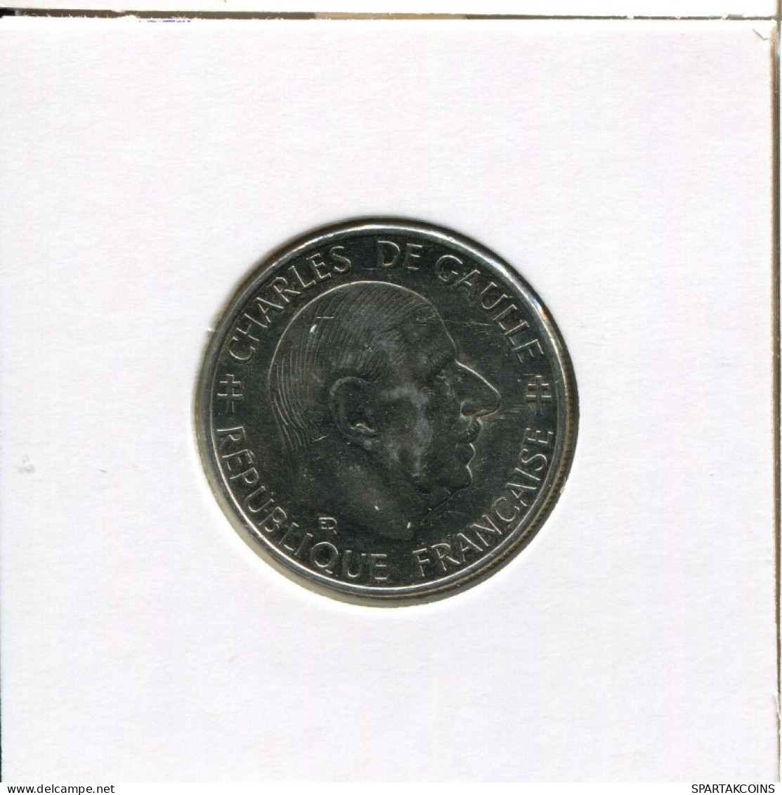 1 FRANC 1988 FRANCIA FRANCE Moneda CHARLES DE GAULLE #AN322.E.A - 1 Franc