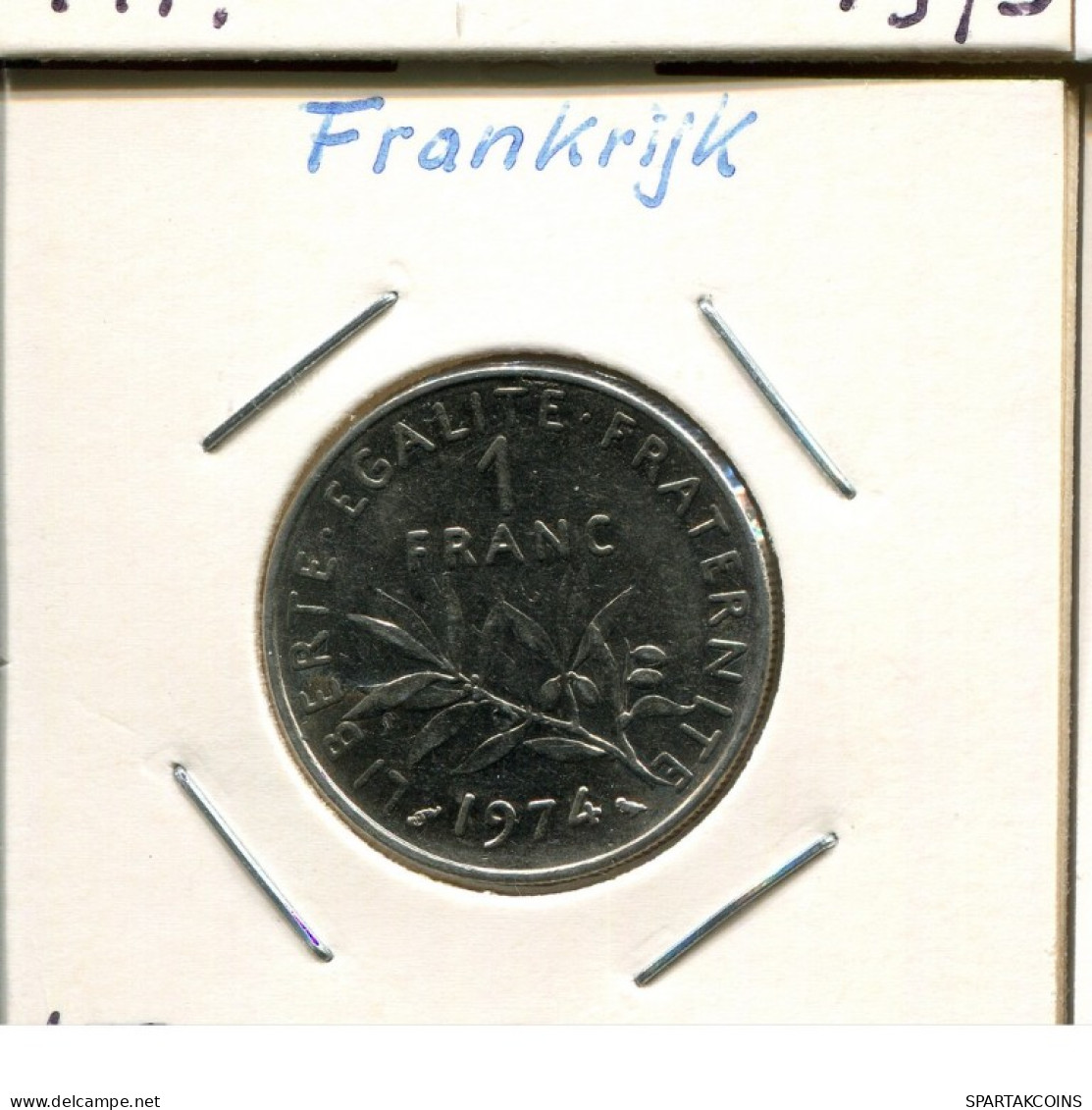 1 FRANC 1974 FRANCIA FRANCE Moneda #AM317.E.A - 1 Franc