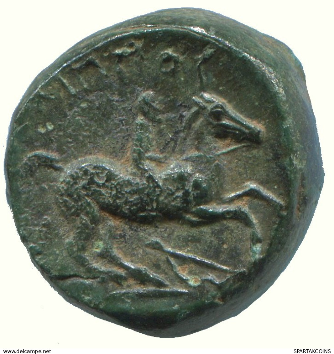 MACEDONIAN KINGDOM PHILIP II 359-336 BC APOLLO HORSEMAN 5.7g/16mm #AA025.58.F.A - Greek