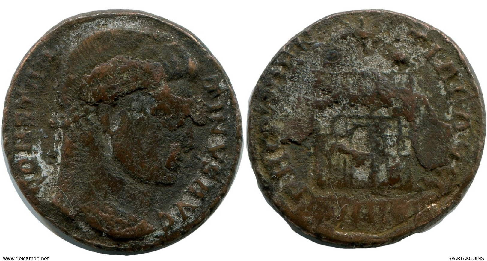 CONSTANTINE I MINTED IN ANTIOCH FROM THE ROYAL ONTARIO MUSEUM #ANC10583.14.E.A - The Christian Empire (307 AD To 363 AD)