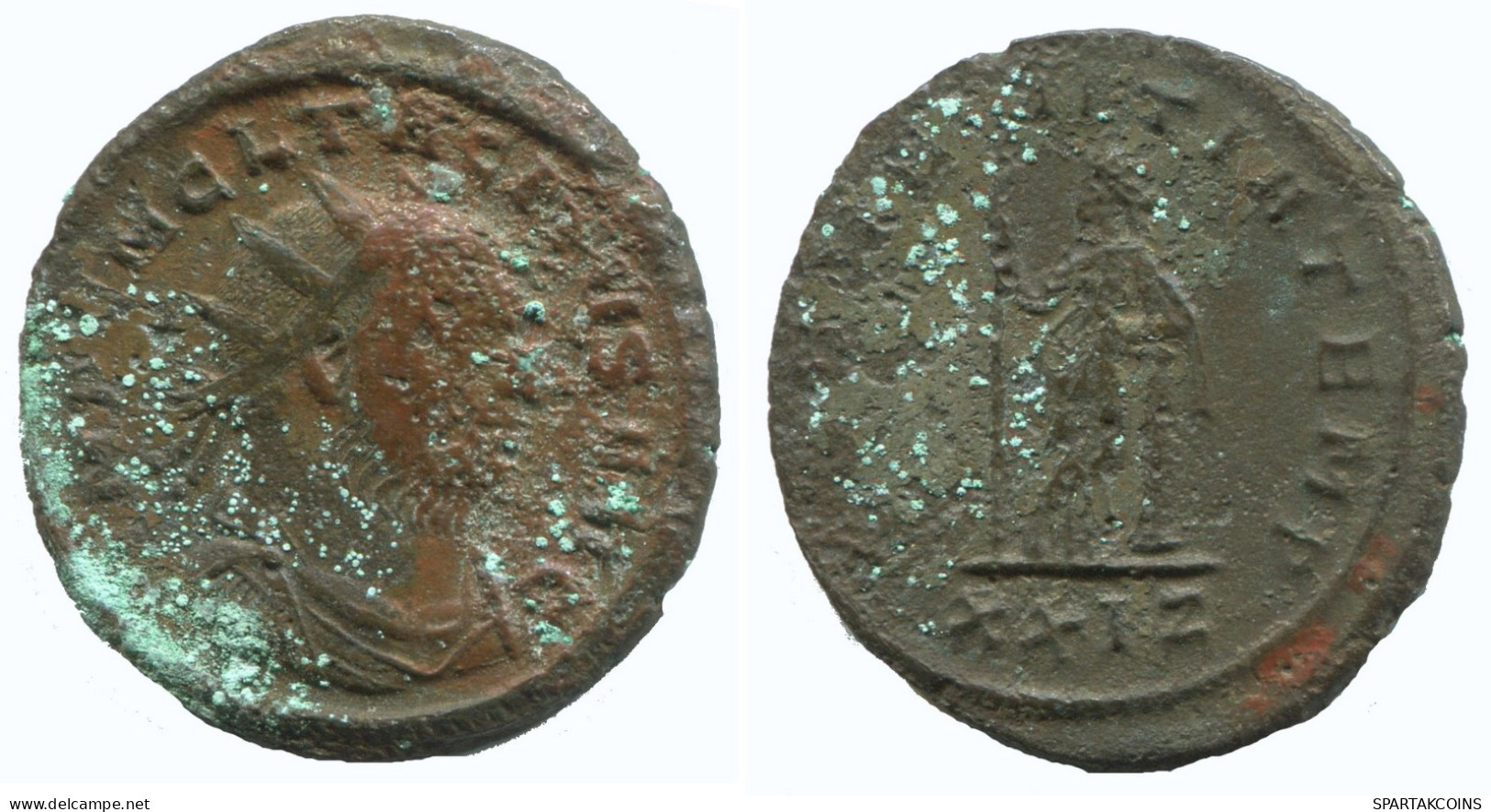 TACITUS ANTONINIANUS Roma Xxiz AD84 Clementiatemp 4g/23mm #NNN1930.18.D.A - The Military Crisis (235 AD Tot 284 AD)