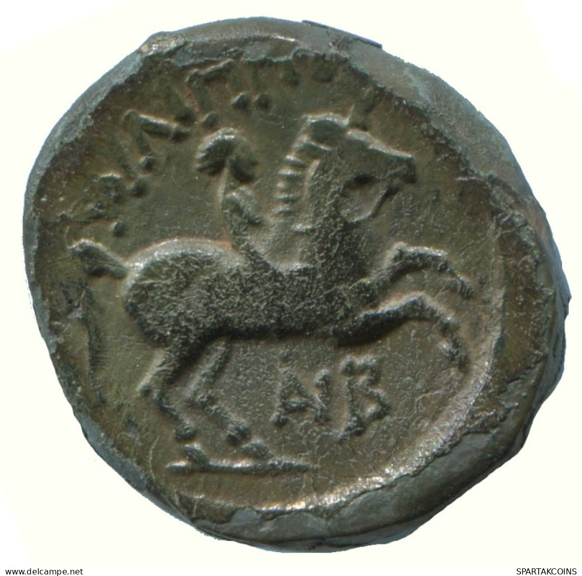 MACEDONIAN KINGDOM PHILIP II 359-336 BC APOLLO HORSEMAN 5.9g/18mm #AA013.58.E.A - Grecques