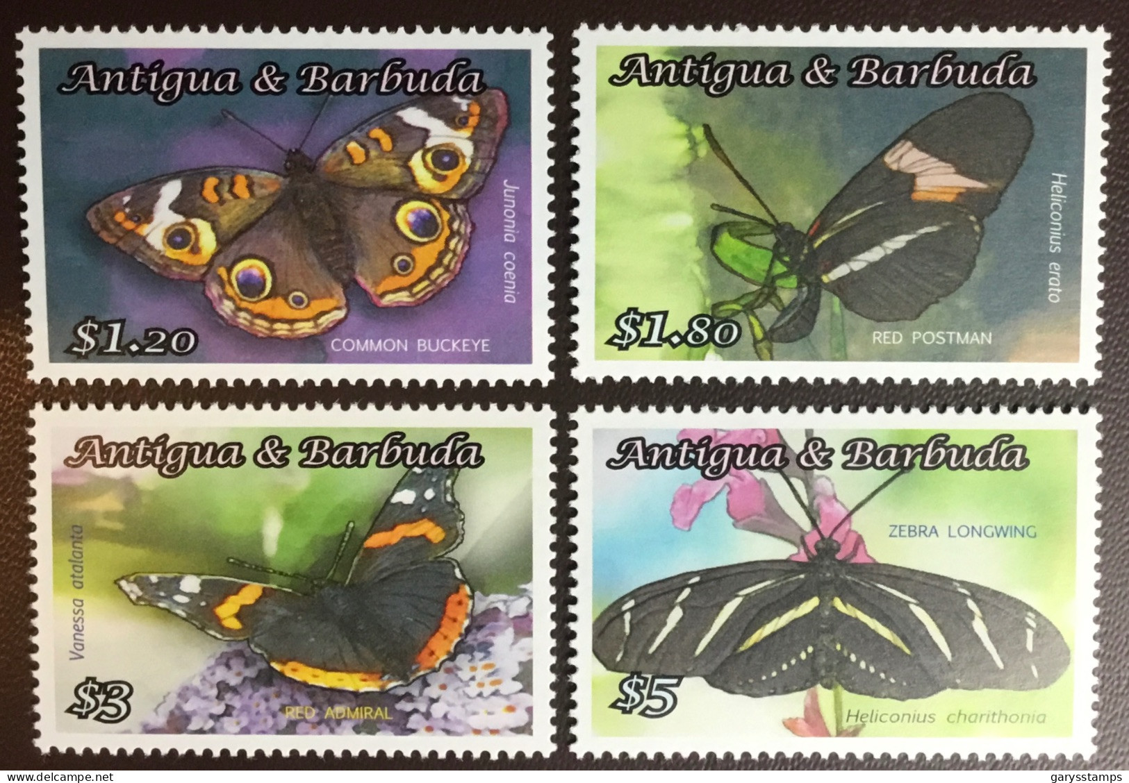 Antigua 2010 Butterflies MNH - Farfalle