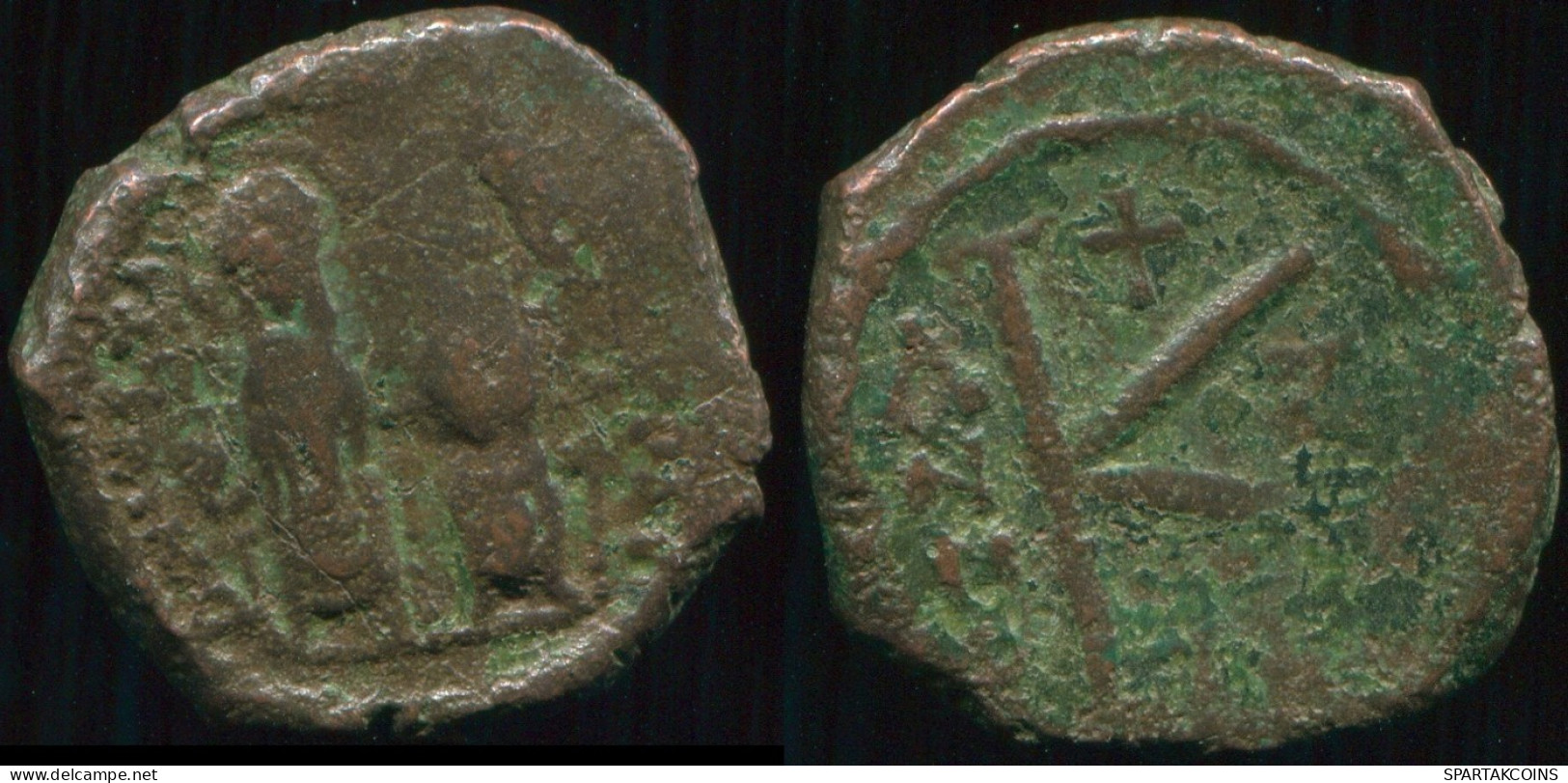 BYZANTINE IMPERIO Antiguo Auténtico Moneda 5.21g/18.70mm #BYZ1058.5.E.A - Byzantium