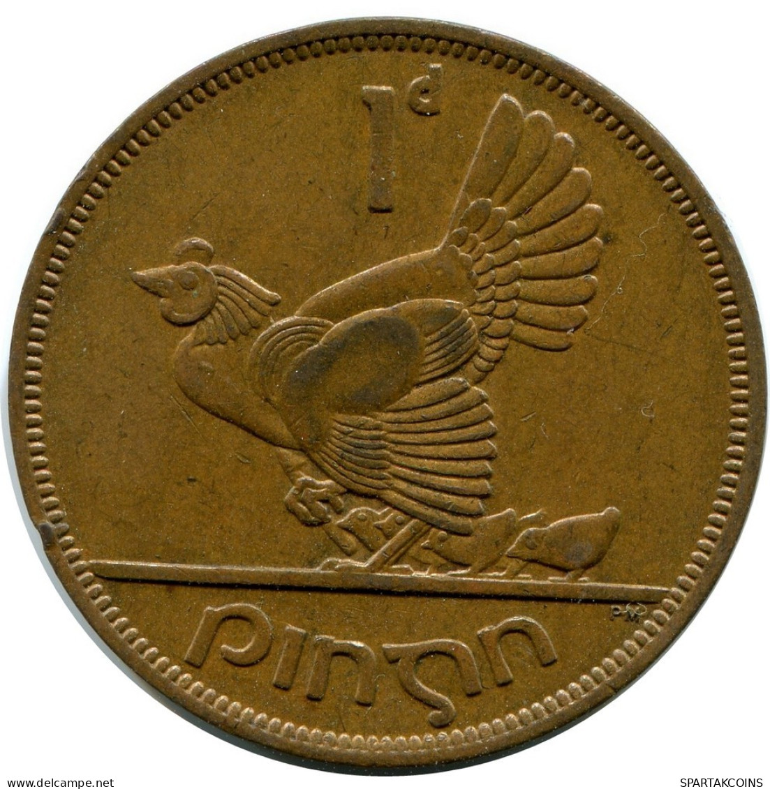 1 PENNY 1964 IRLANDA IRELAND Moneda #AY660.E.A - Ierland