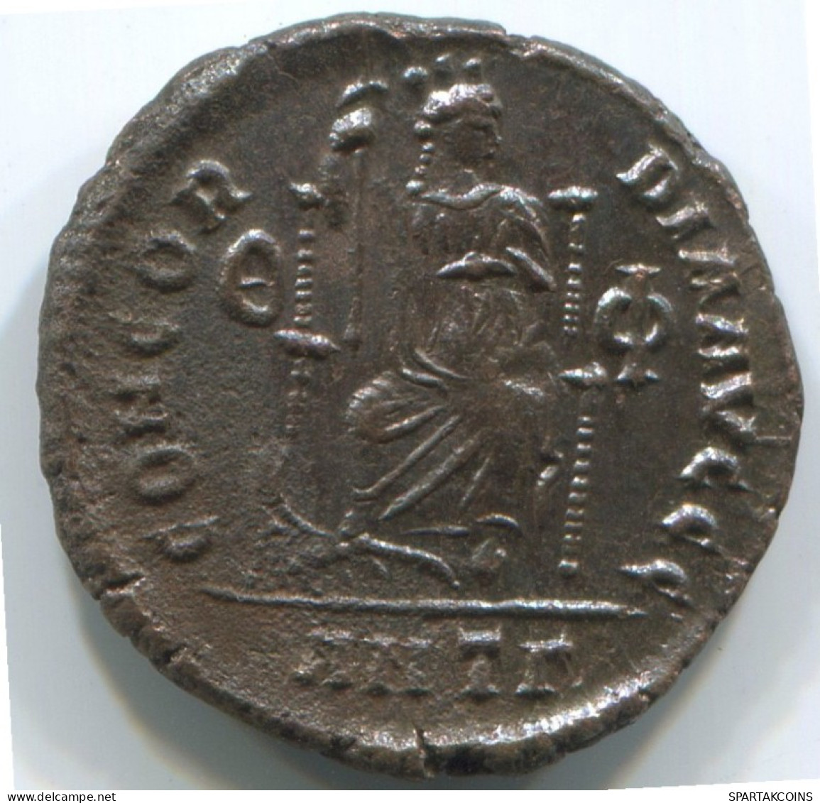 LATE ROMAN IMPERIO Moneda Antiguo Auténtico Roman Moneda 2.6g/18mm #ANT2223.14.E.A - The End Of Empire (363 AD Tot 476 AD)