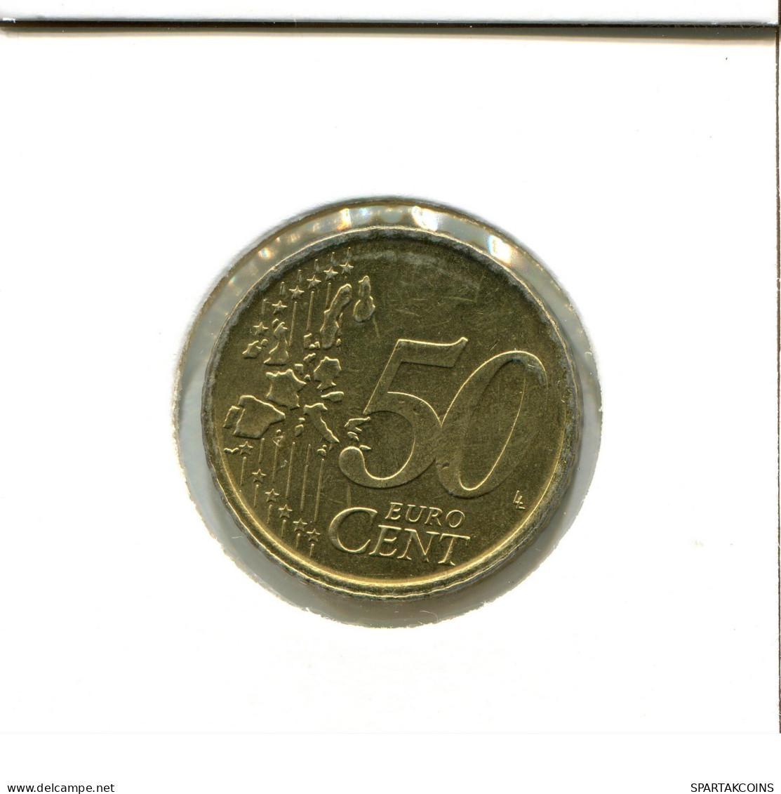 50 EURO CENTS 2000 ESPAGNE SPAIN Pièce #EU373.F.A - Spagna