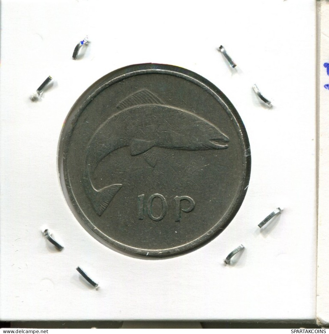 10 PENCE 1976 IRLANDA IRELAND Moneda #AN608.E.A - Irlanda