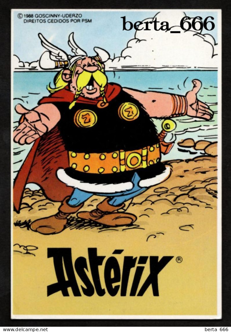 Calendário ASTÉRIX 1989 * Pocket Calendar * Calendrier De Poche - Small : 1981-90