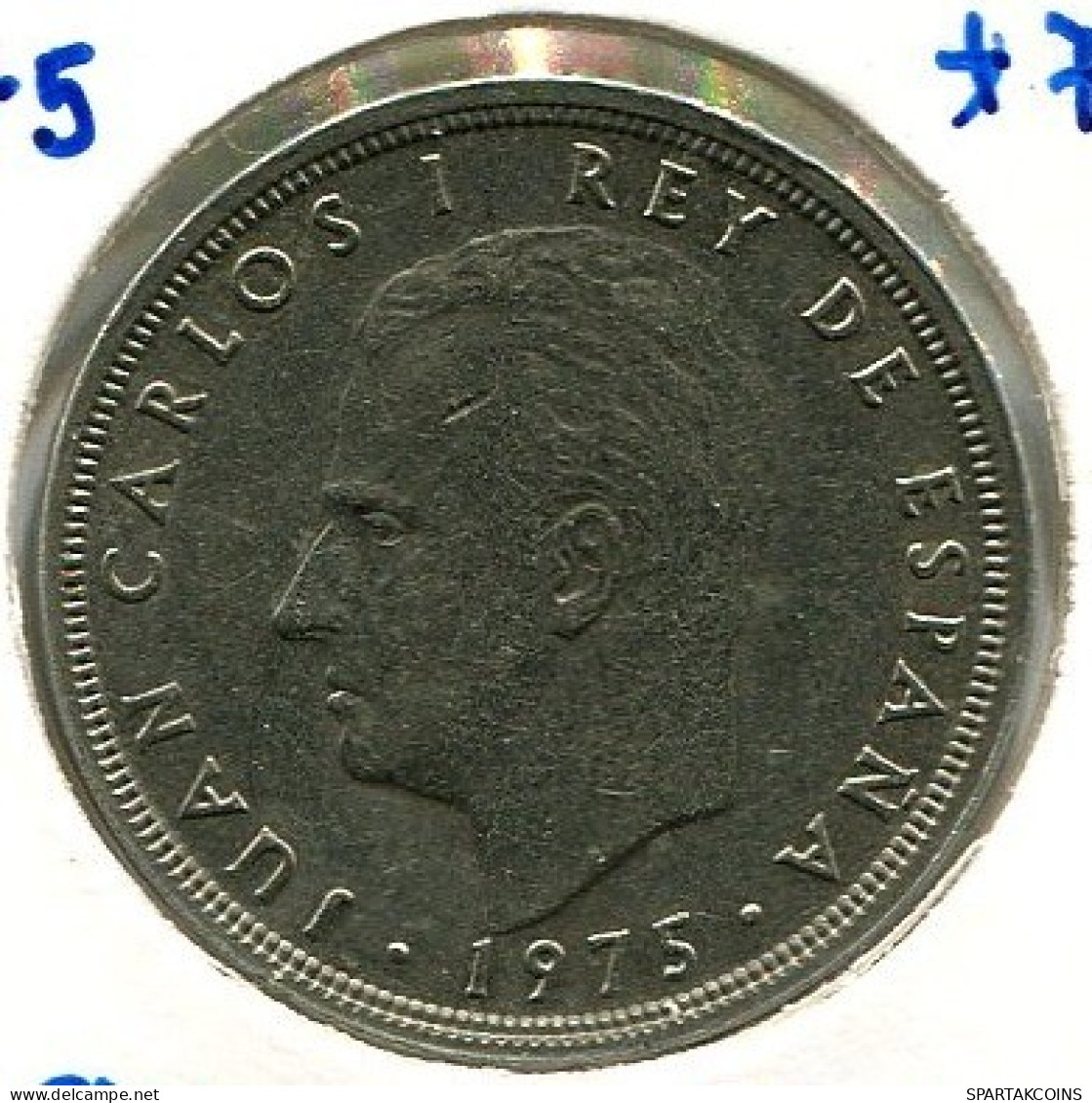 50 PESETAS 1975 SPANIEN SPAIN Münze #W10538.2.D.A - 50 Pesetas