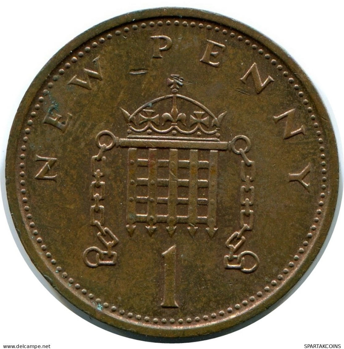 PENNY 1980 UK GROßBRITANNIEN GREAT BRITAIN Münze #AX090.D.A - 1 Penny & 1 New Penny