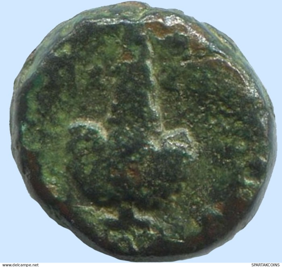 GRAPE Antiguo Auténtico Original GRIEGO Moneda 1.5g/10mm #ANT1707.10.E.A - Griechische Münzen
