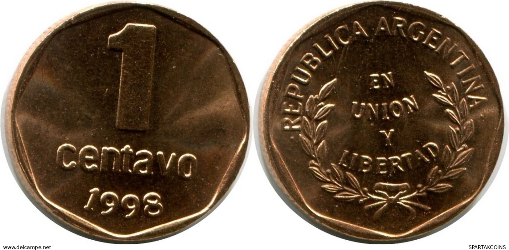 1 CENTAVO 1998 ARGENTINA Moneda UNC #M10137.E.A - Argentine