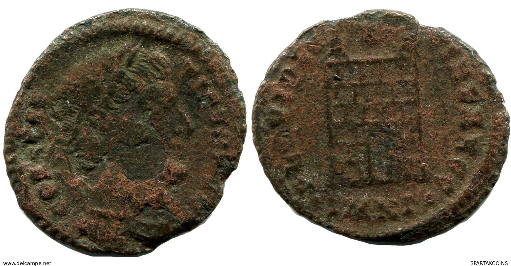 CONSTANTINE I MINTED IN CYZICUS FROM THE ROYAL ONTARIO MUSEUM #ANC10976.14.U.A - Der Christlischen Kaiser (307 / 363)