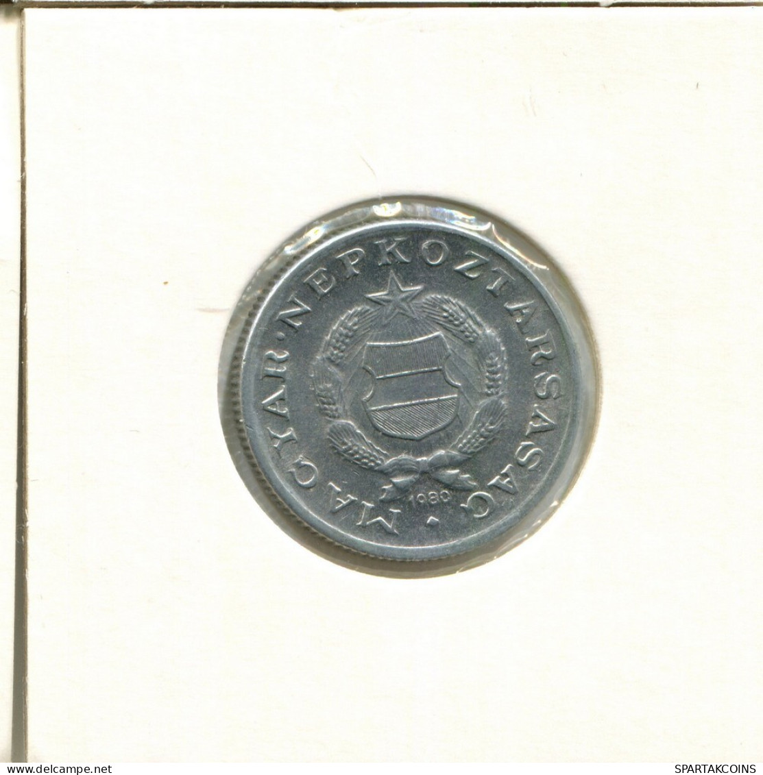 1 FORINT 1980 HUNGRÍA HUNGARY Moneda #AY485.E.A - Hungary