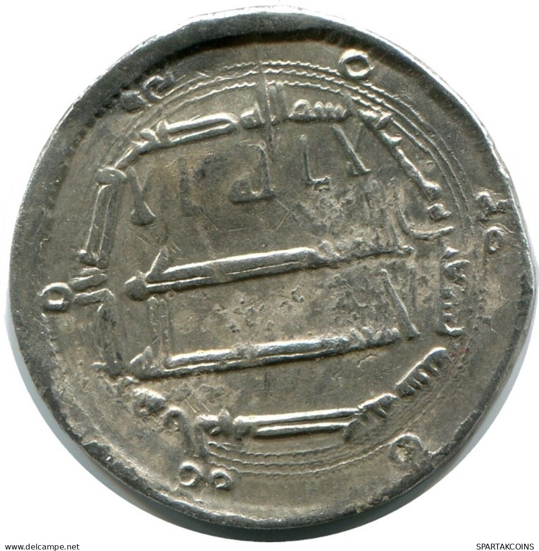 ABBASID AL-MUQTADIR AH 295-320/ 908-932 AD Silver DIRHAM #AH184.45.U.A - Orientale