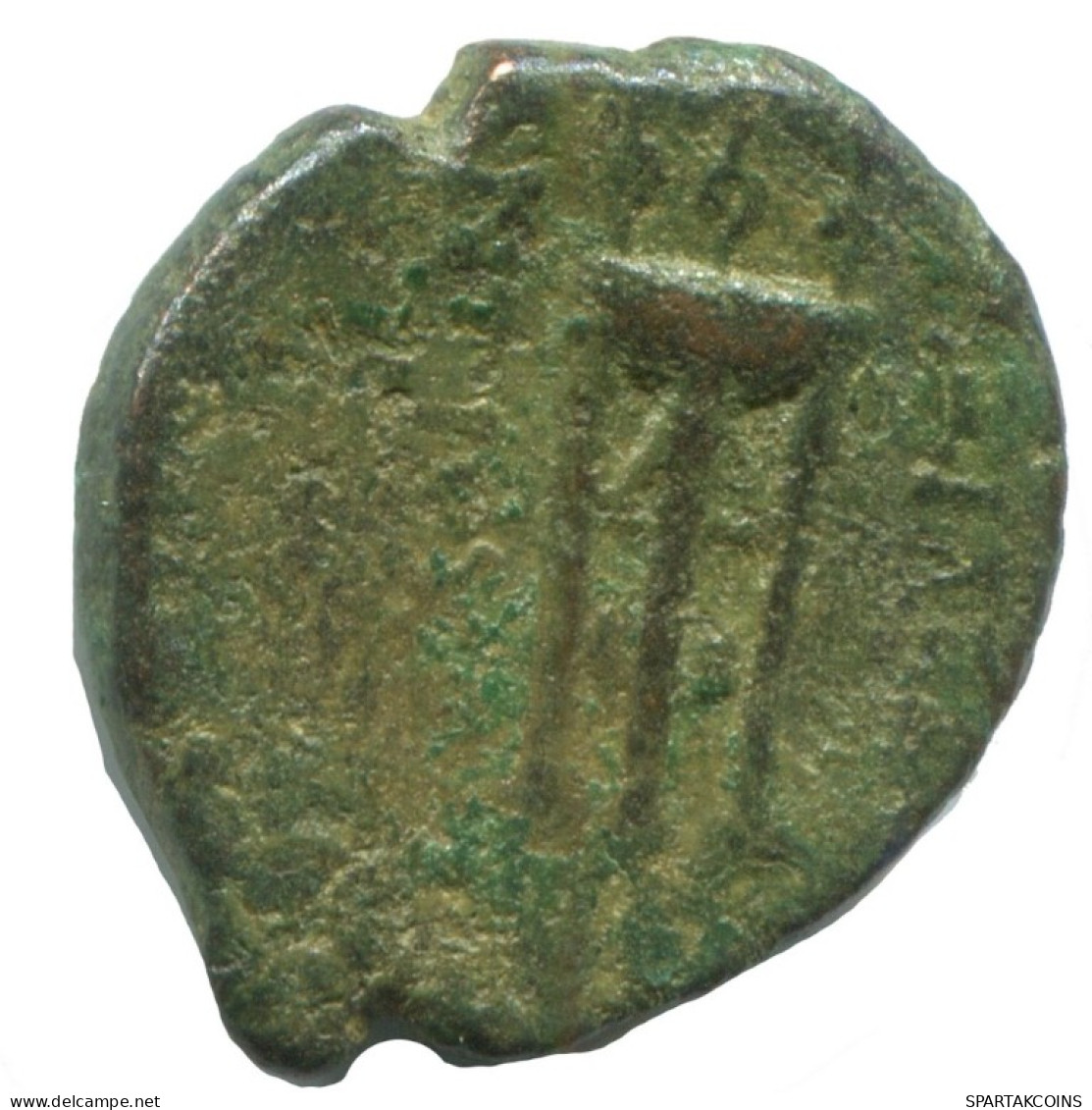 TRIPOD GENUINE ANTIKE GRIECHISCHE Münze 4.4g/21mm #AF913.12.D.A - Griechische Münzen