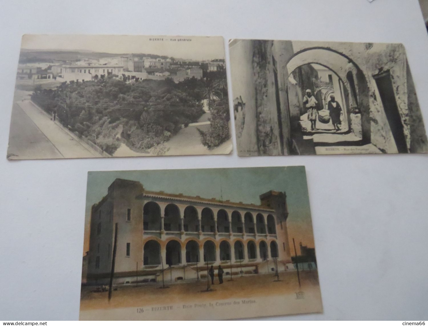 BIZERTE - Lot De 3 Cartes - Tunisia