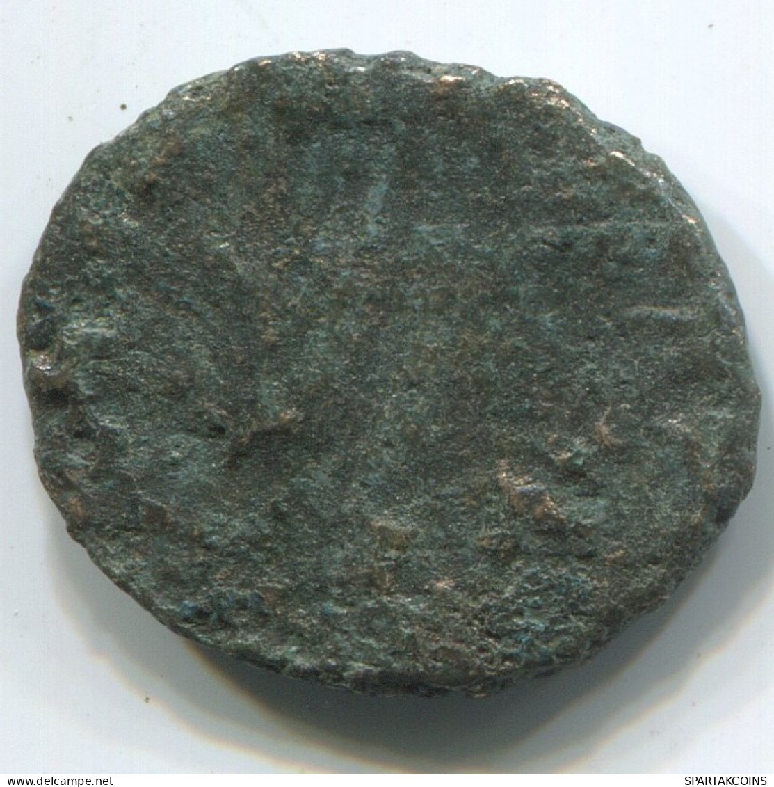 LATE ROMAN IMPERIO Follis Antiguo Auténtico Roman Moneda 1.6g/17mm #ANT2119.7.E.A - Der Spätrömanischen Reich (363 / 476)