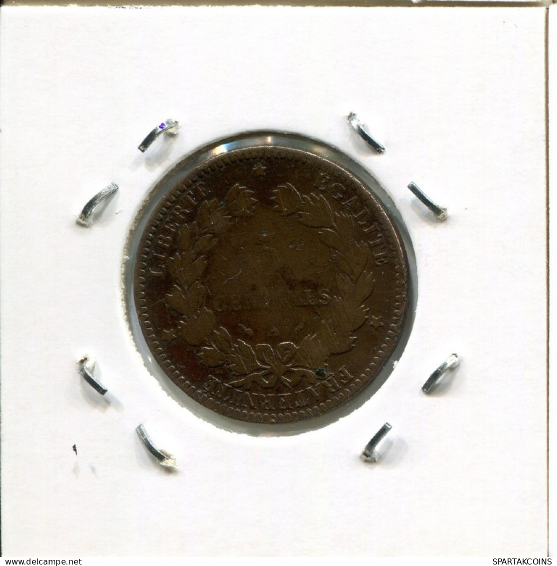 5 CENTIMES 1896 A FRANKREICH FRANCE Französisch Münze #AM004.D.A - 5 Centimes
