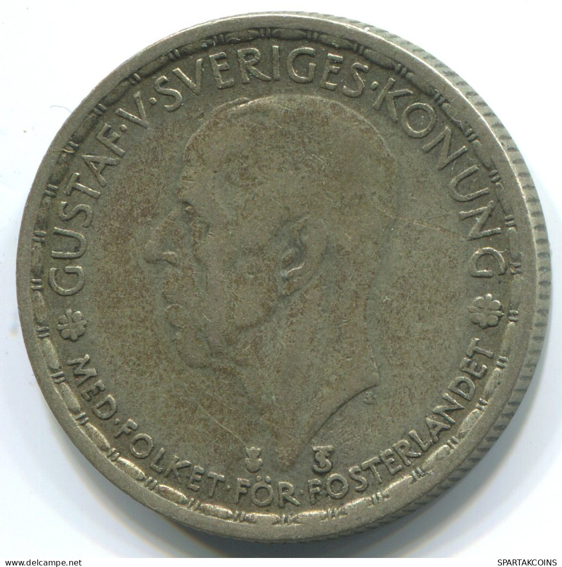 1 KRONA 1949 SCHWEDEN SWEDEN SILBER Münze #WW1078.D.A - Sweden