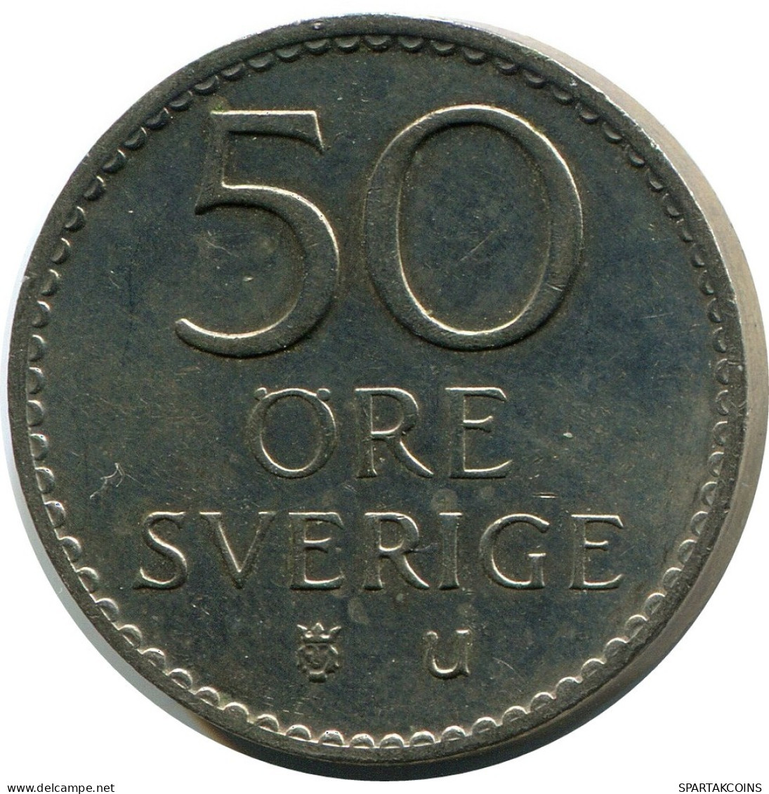 50 ORE 1973 SWEDEN Coin #AZ368.U.A - Suède