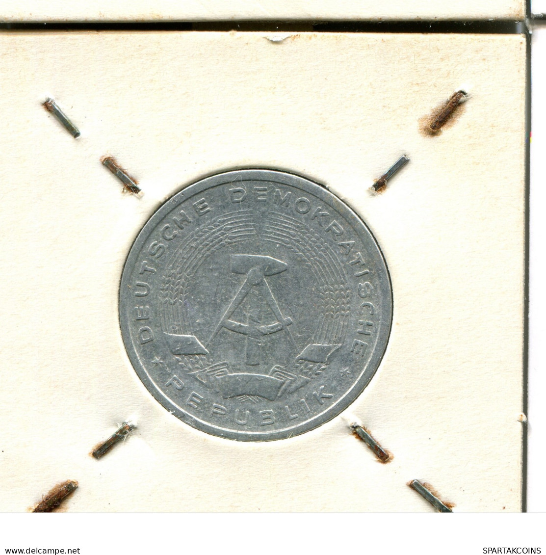 1 DM 1956 A DDR EAST ALEMANIA Moneda GERMANY #AW512.E.A - 1 Mark