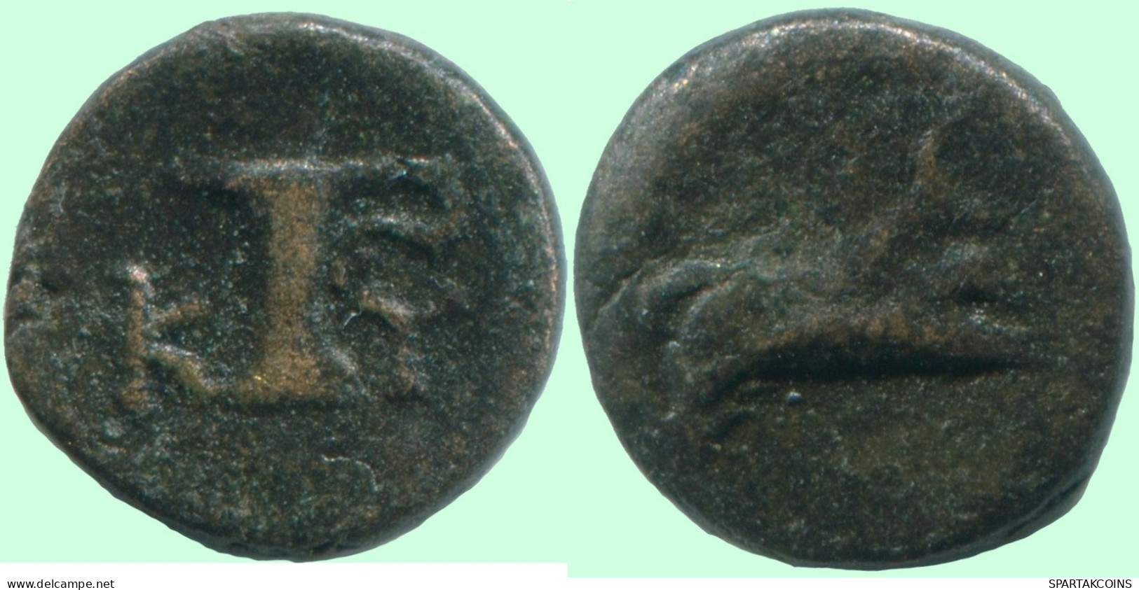 Authentic Original Ancient GREEK AE Coin 1.1g/10.2mm #ANC12941.7.U.A - Griechische Münzen