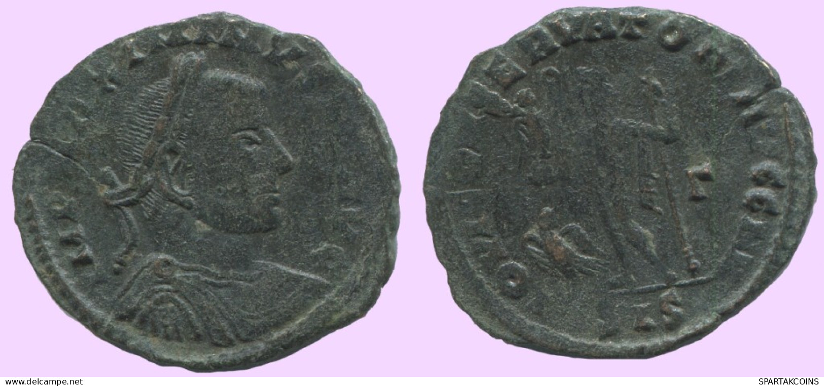LATE ROMAN EMPIRE Follis Ancient Authentic Roman Coin 2.6g/23mm #ANT2144.7.U.A - The End Of Empire (363 AD Tot 476 AD)