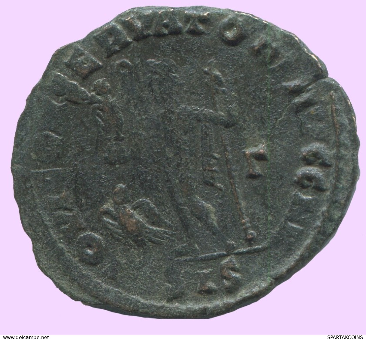 LATE ROMAN EMPIRE Follis Ancient Authentic Roman Coin 2.6g/23mm #ANT2144.7.U.A - La Caduta Dell'Impero Romano (363 / 476)