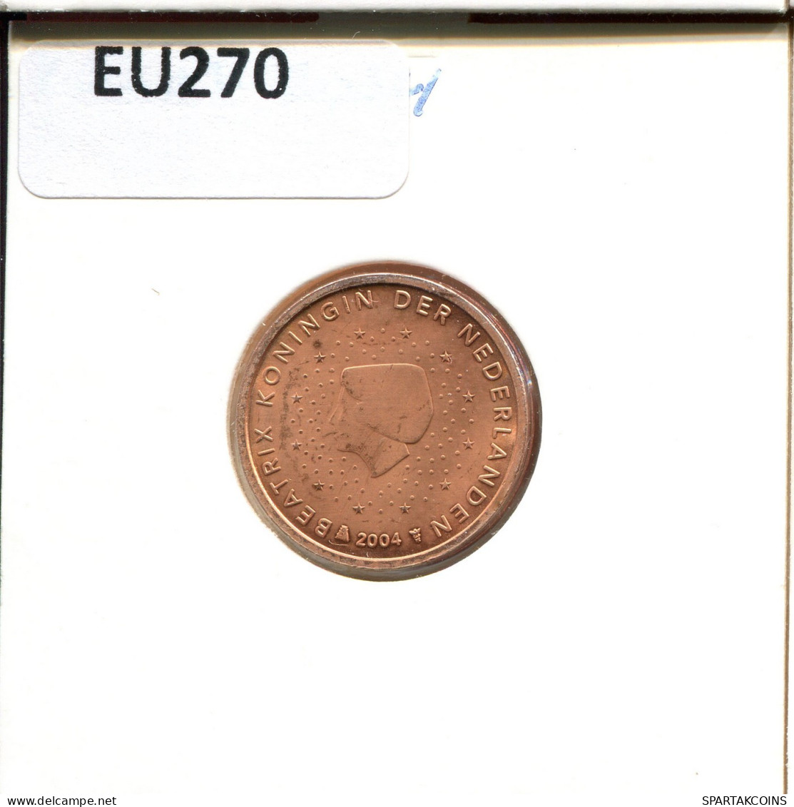 2 EURO CENTS 2004 NÉERLANDAIS NETHERLANDS Pièce #EU270.F.A - Nederland