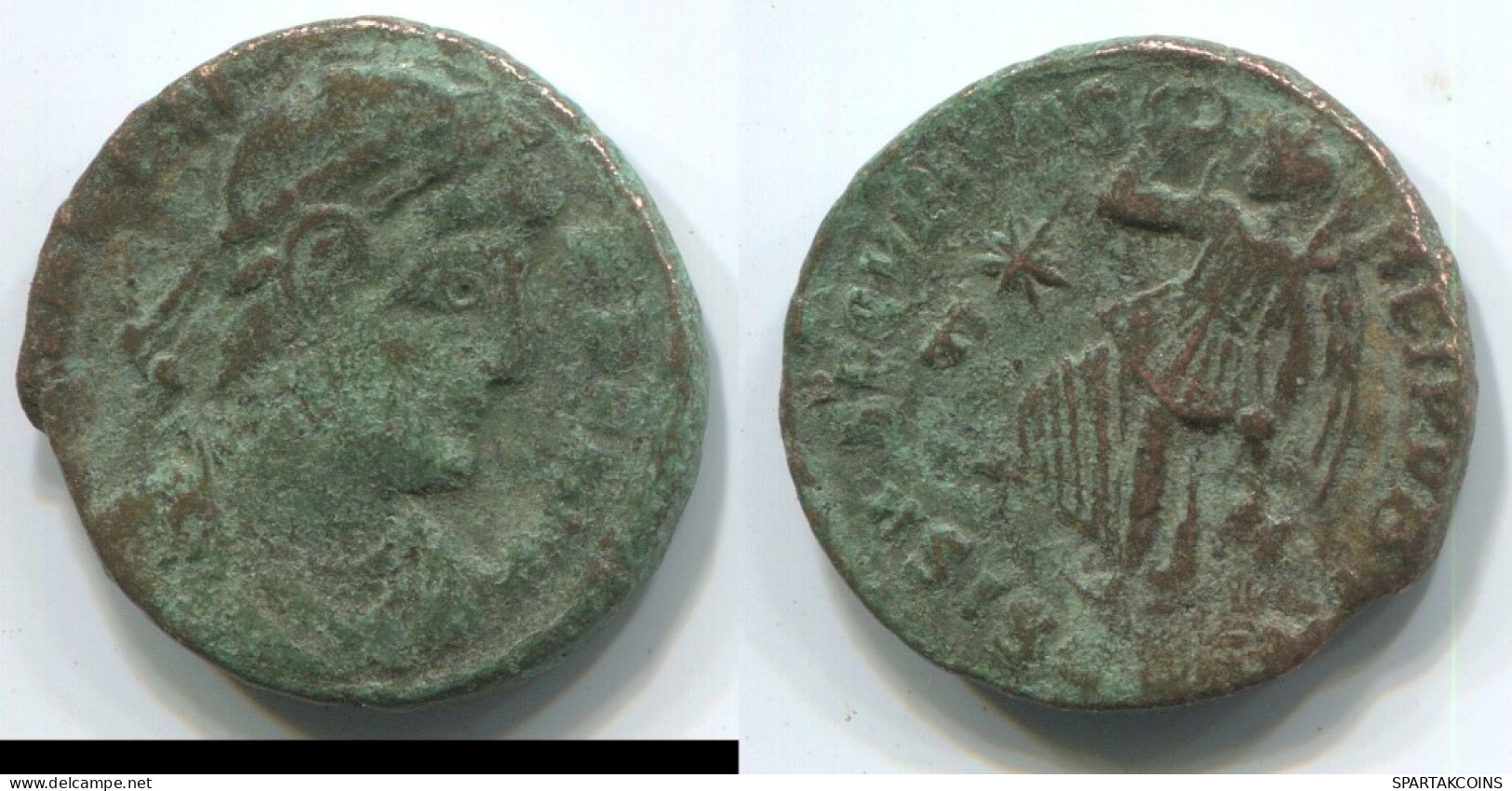 LATE ROMAN EMPIRE Follis Antique Authentique Roman Pièce 2.3g/17mm #ANT2120.7.F.A - The End Of Empire (363 AD Tot 476 AD)