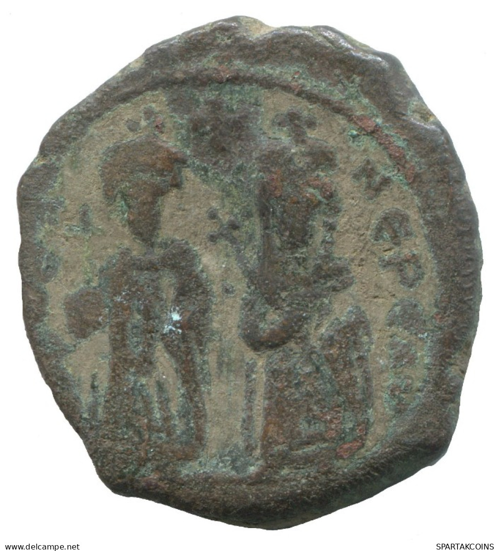 PHOCAS FOLLIS AUTHENTIC ORIGINAL ANCIENT BYZANTINE Coin 10.3g/28mm #AA517.19.U.A - Bizantine