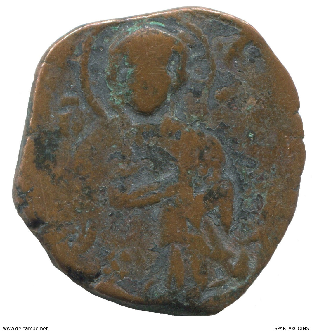 CONSTANTINE X AE FOLLIS CONSTANTINOPLE 7.8g/29mm BYZANTINE Moneda #SAV1029.10.E.A - Byzantinische Münzen