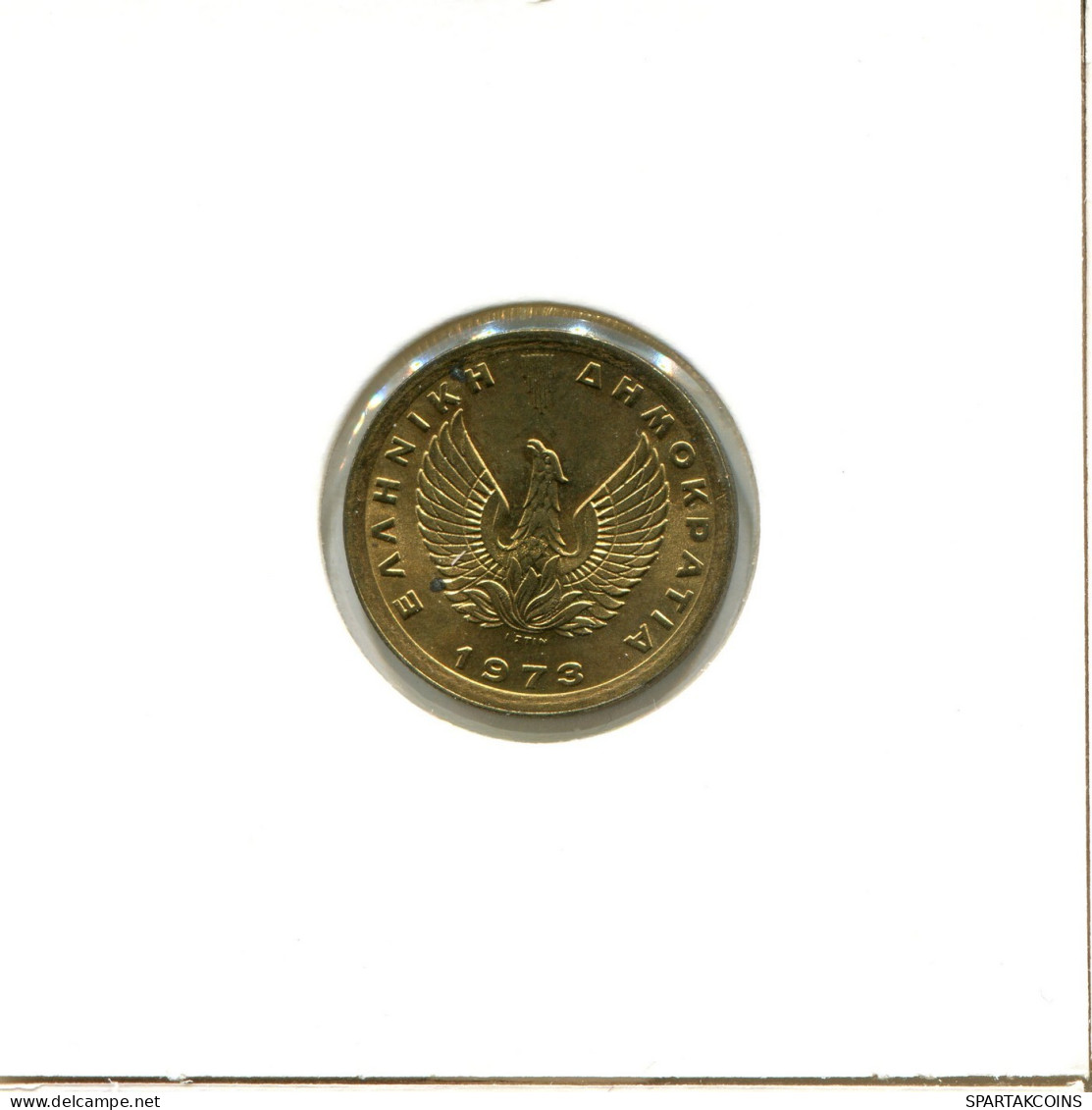 50 LEPTA 1973 GREECE Coin #AX625.U.A - Griekenland
