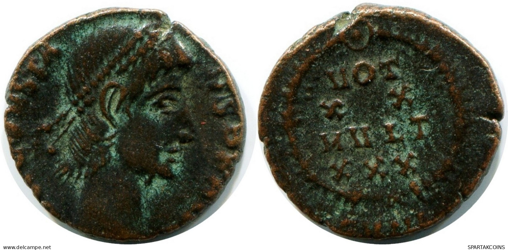 CONSTANS MINTED IN NICOMEDIA FOUND IN IHNASYAH HOARD EGYPT #ANC11722.14.F.A - The Christian Empire (307 AD Tot 363 AD)