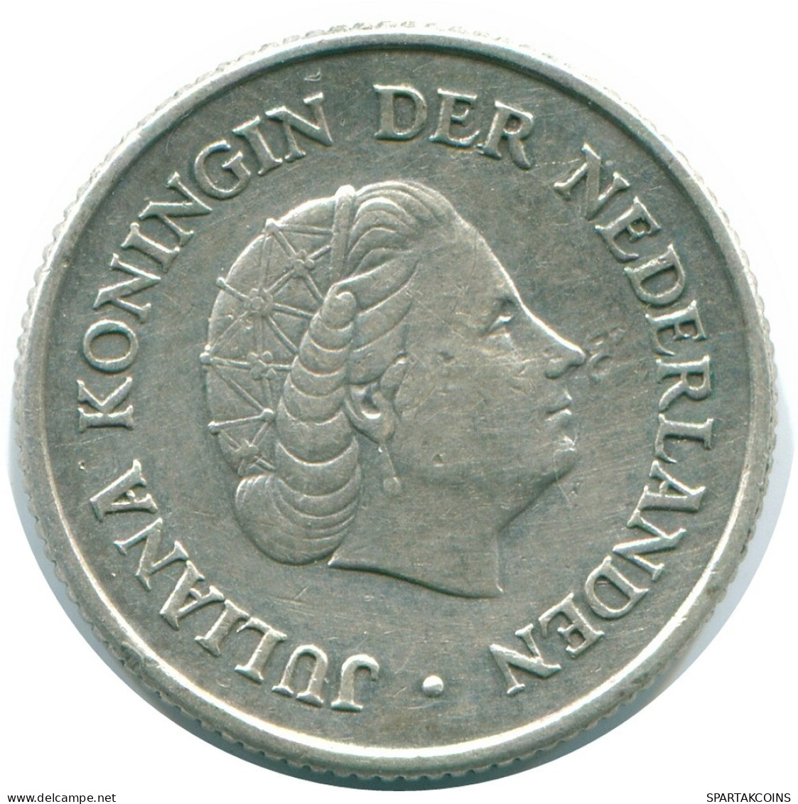 1/4 GULDEN 1960 NETHERLANDS ANTILLES SILVER Colonial Coin #NL11045.4.U.A - Niederländische Antillen